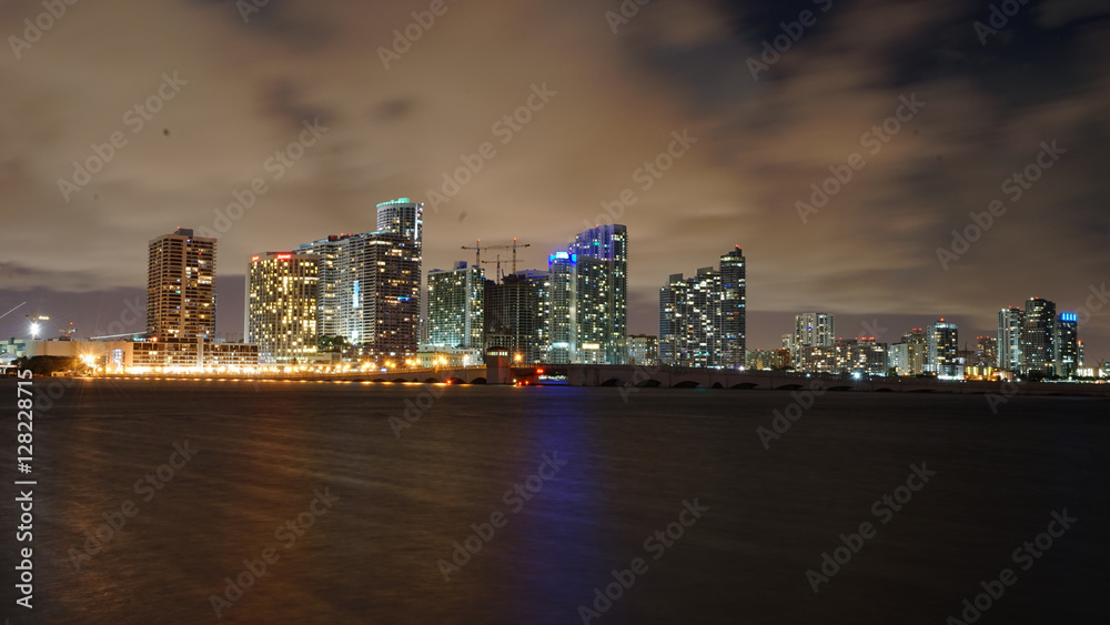 Fototapeta premium Miami Skyline 