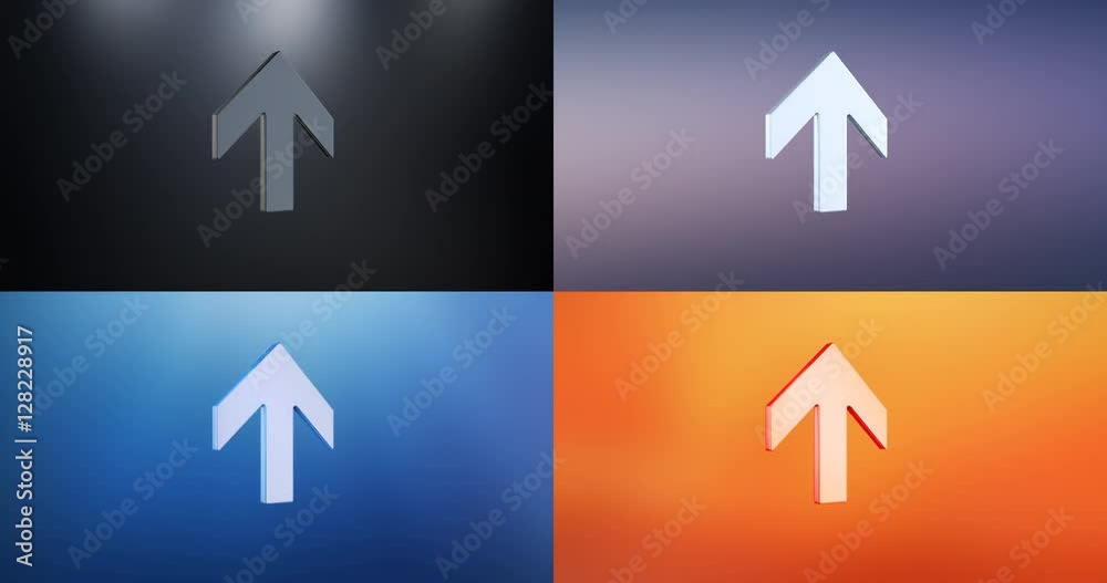 Animated Arrow Up 3d Icon Loop Modules for edit with alpha matte
Animated Arrow Up 3d Icon Loop Modules for edit with alpha matte