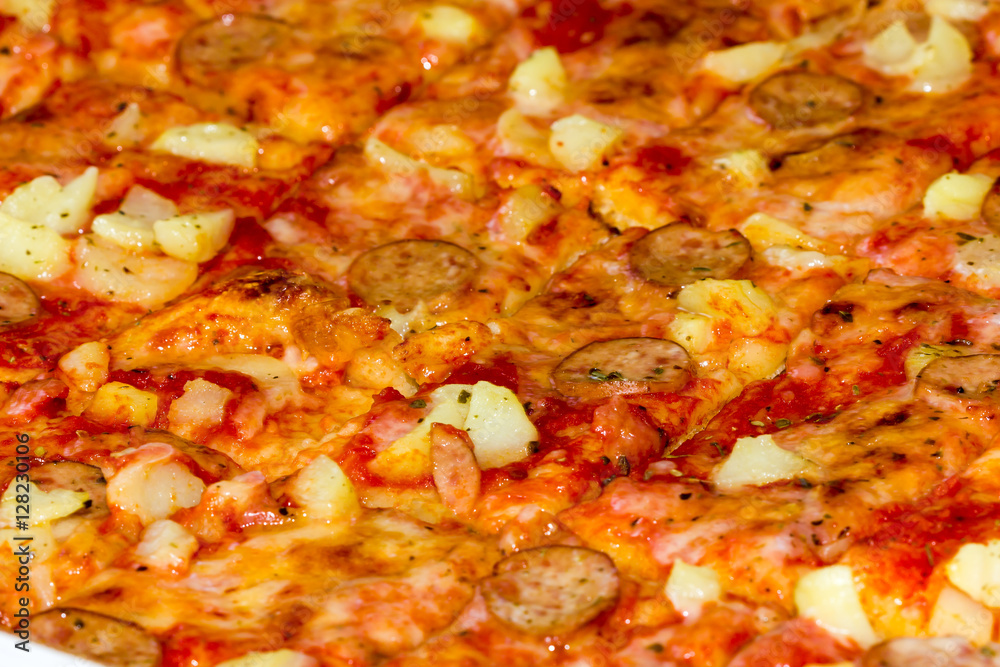 Pizza slices Pizza slices