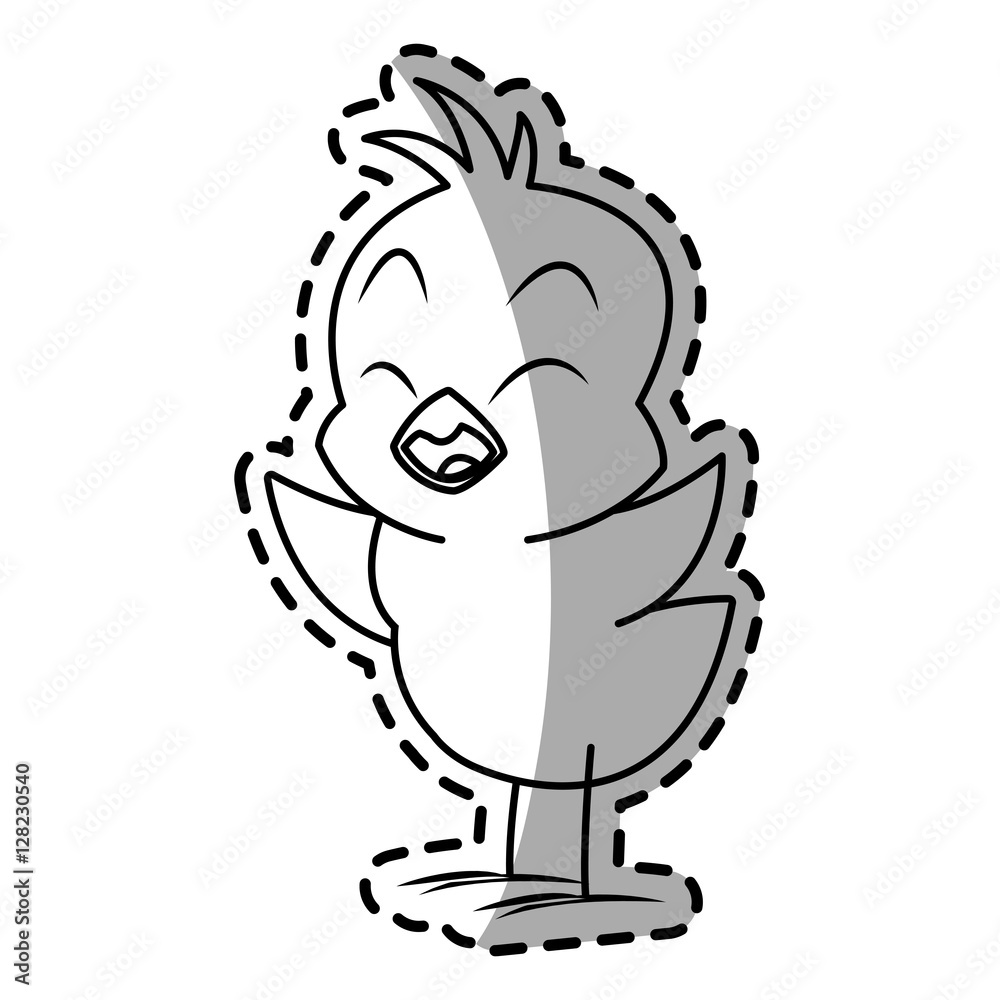 Chicken cartoon icon. Animal farm nature rural and creature theme. Isolated design. Vector illustration Chicken cartoon icon. Animal farm nature rural and creature theme. Isolated design. Vector illustration