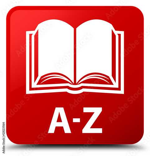 A-Z (book icon) red square button