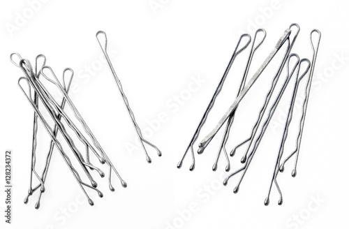 Silver hairpins