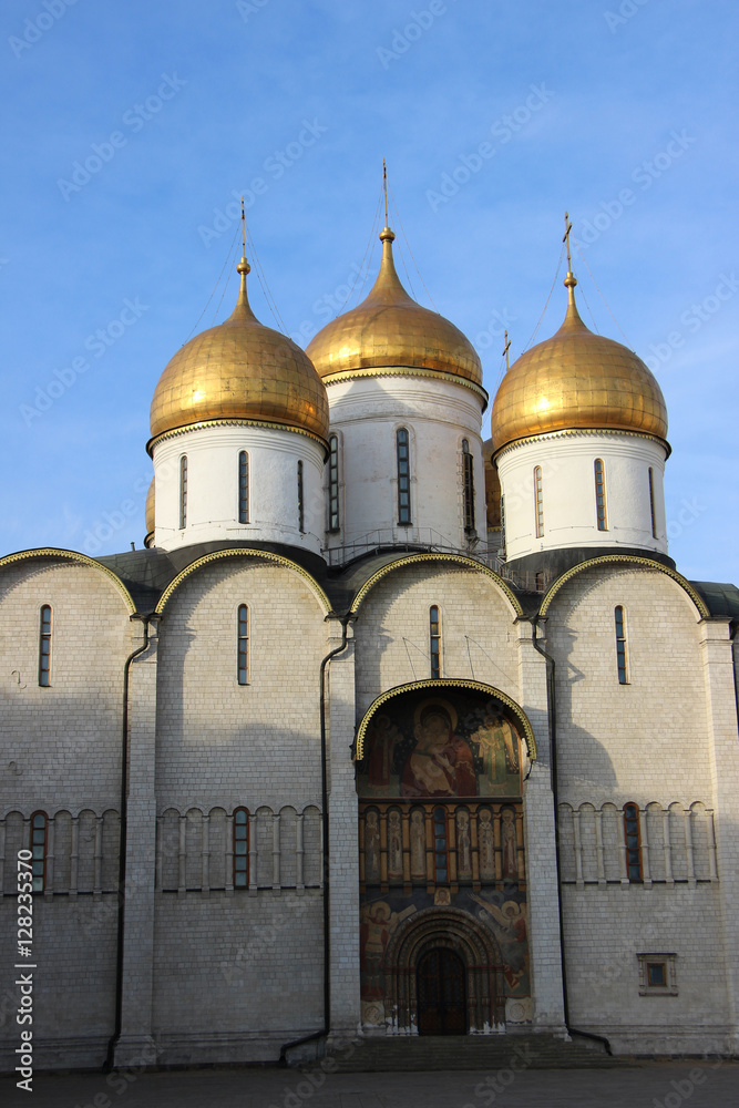 Moscow,Assumption Cathedral,autumn.