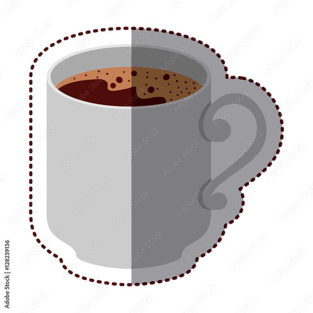 Coffee mug icon. Coffee time drink breakfast and beverage theme. Isolated design. Vector illustration Coffee mug icon. Coffee time drink breakfast and beverage theme. Isolated design. Vector illustration