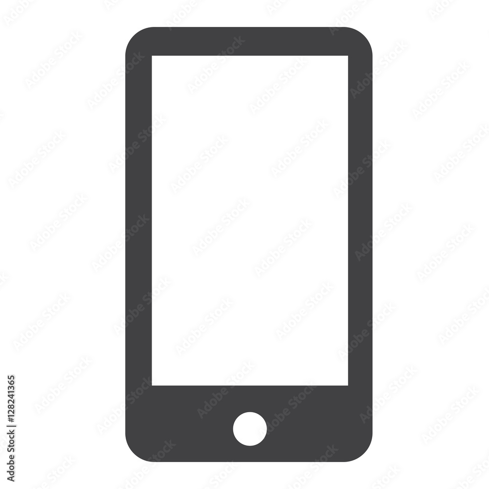 smartphone icon on white background. smartphone icon on white background.