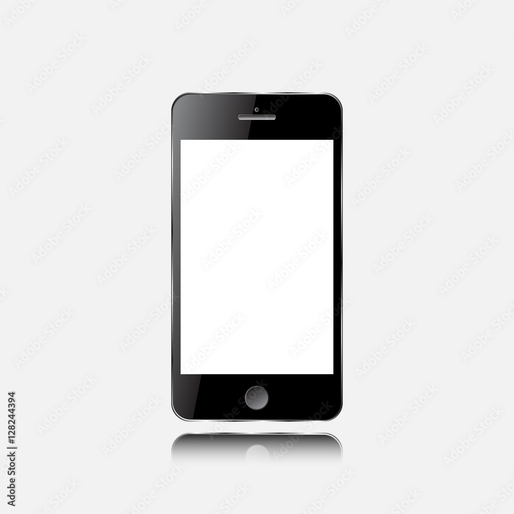 Smart phone isolated on white background Smart phone isolated on white background