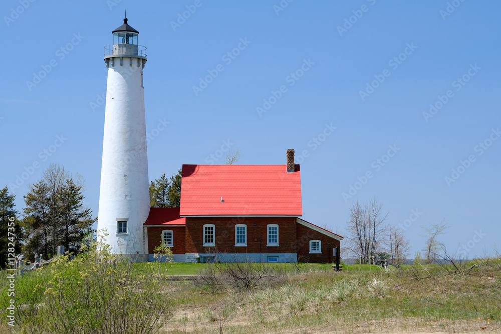 Tawas Point Lighthouse, built in 1876 Tawas Point Lighthouse, built in 1876