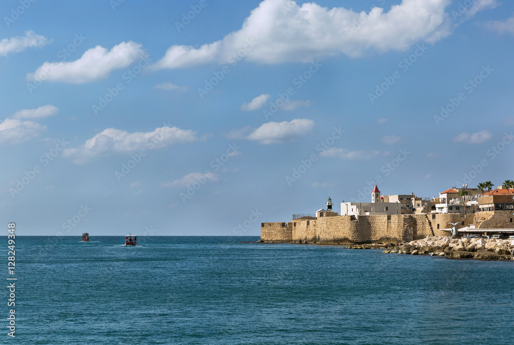 View of the city of Akko