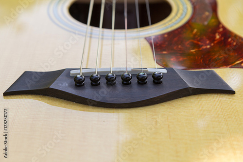 Bridge of Acoustic guitar 