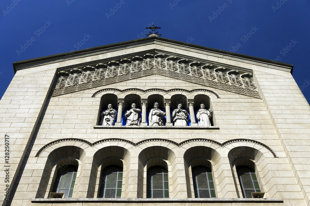 Obraz premium Cernobbio resort at Como Lake, Italy, Europe