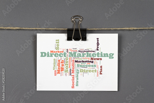 Direct Marketing word cloud