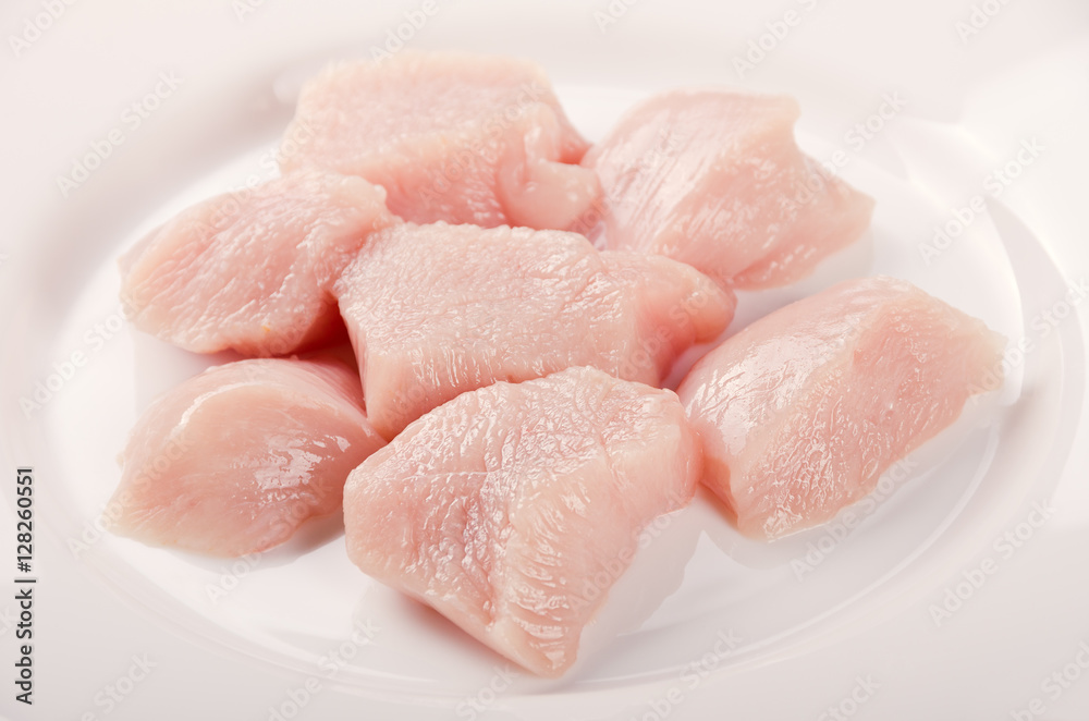 Chicken fillet. Meat ready for cooking. Chicken fillet. Meat ready for cooking.