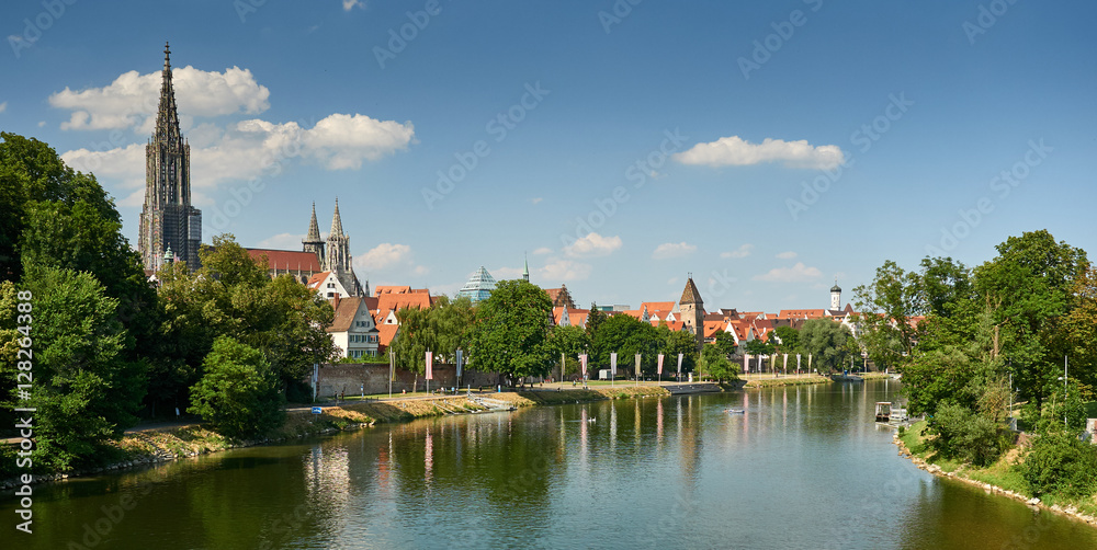 Fototapeta premium Ulm nad Dunajem