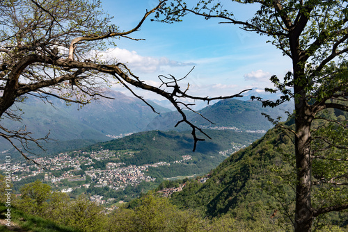 Blick vom Monte Bre (Lugano) photo