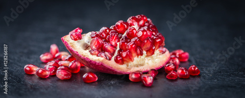 Pomegranate (selective focus)