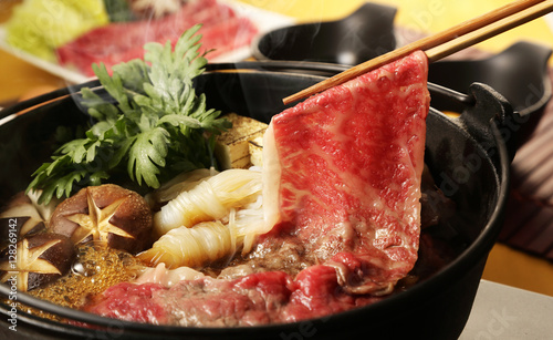 すき焼き　Japanese Sukiyaki