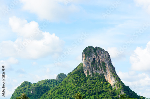 Mountain of Phatthalung, Thailand photo