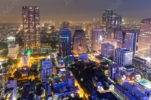 Bangkok view by night