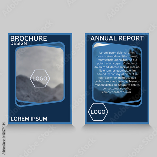 vector brochure flyer design layout template