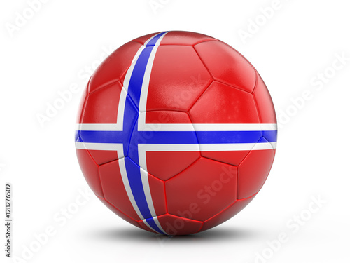 Soccer ball Norway flag Free Download Soccer ball Norway flag - GFXLoad