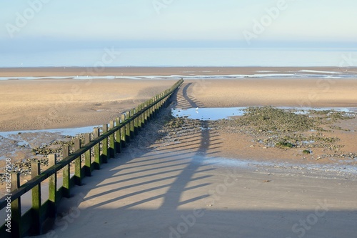 Beach shadows