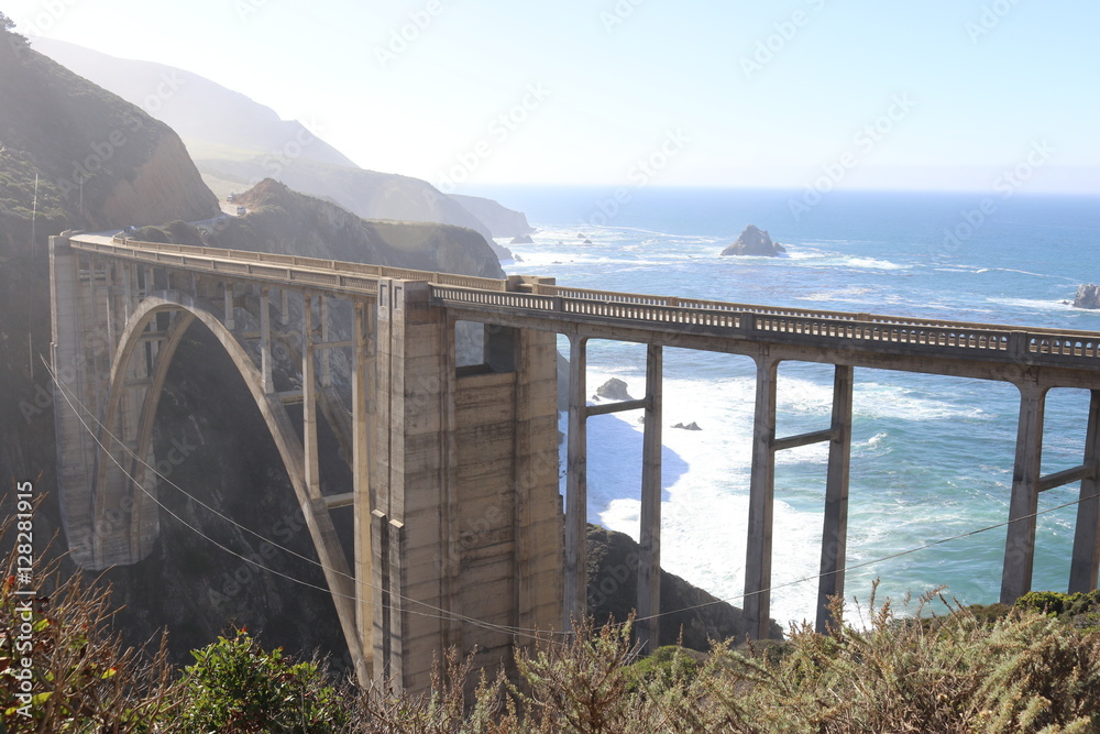 Obraz premium Bixbie Bridge