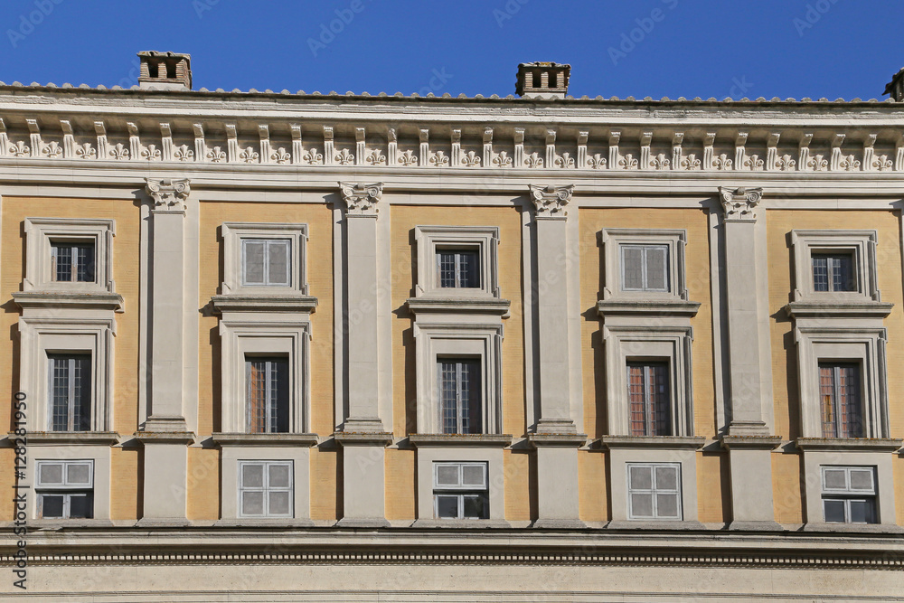 Villa Farnese (in italian Palazzo Farnese) Caprarola.