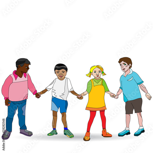 children together