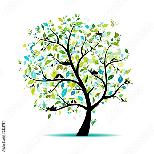 Spring tree for your design