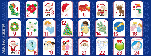 Header with Advent Calendar
