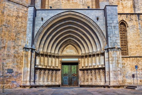 Girona, Kathedrale Portal photo