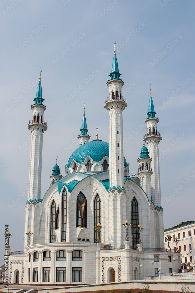 Kul Sharif mosque in the Kazan Kremlin. Tatarstan, Russia