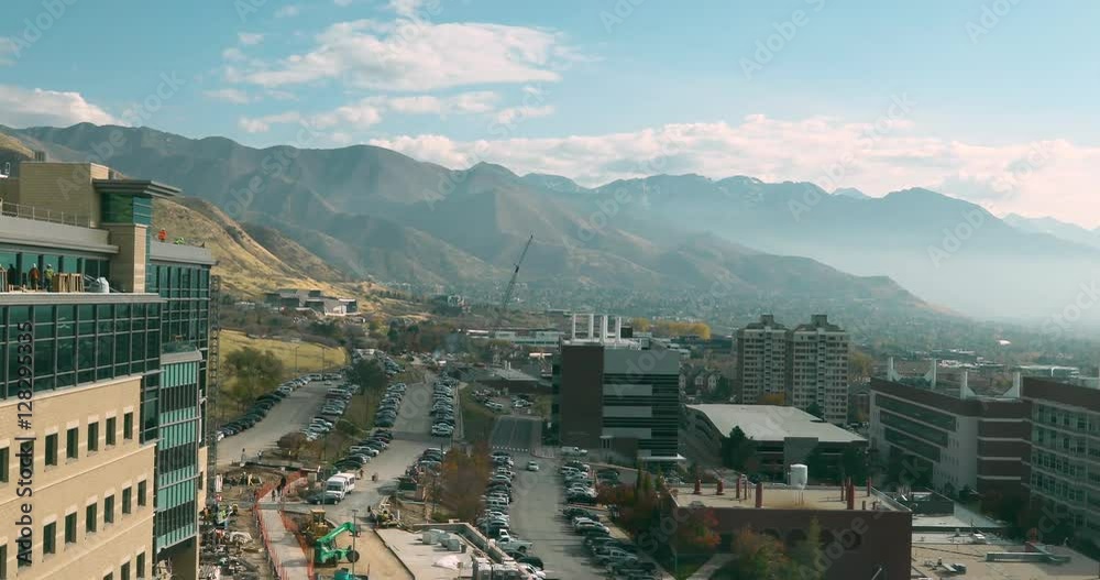 University of Utah hospital pollution in valley. Modern state of the ...