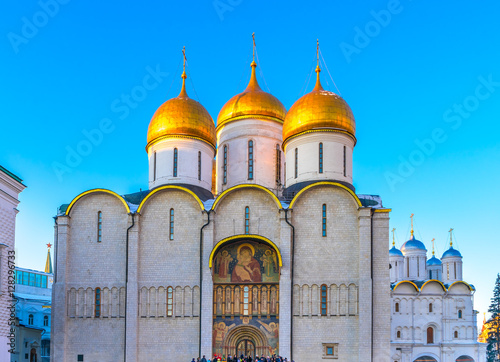 Assumption Cathedral  (Cathedral of the Dormition, Uspensky sobor) in Moscow photo