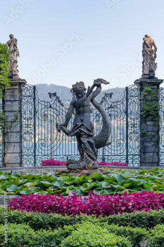 Statue, jardin de la villa Carlotta, Lac de Côme © Adrien Baud