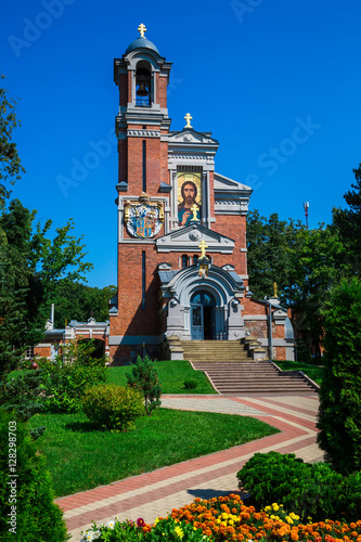 Mir castle. Orthodox chapel. photo