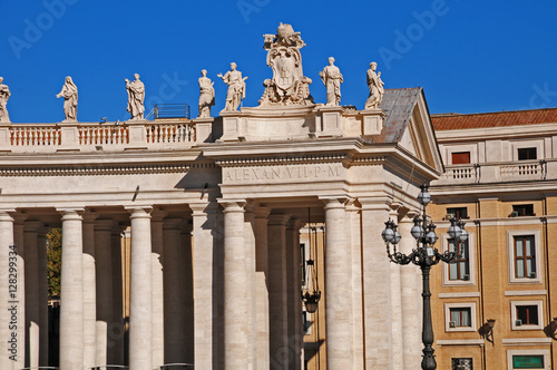 Roma, Città del Vaticano - il colonnato del Bernini