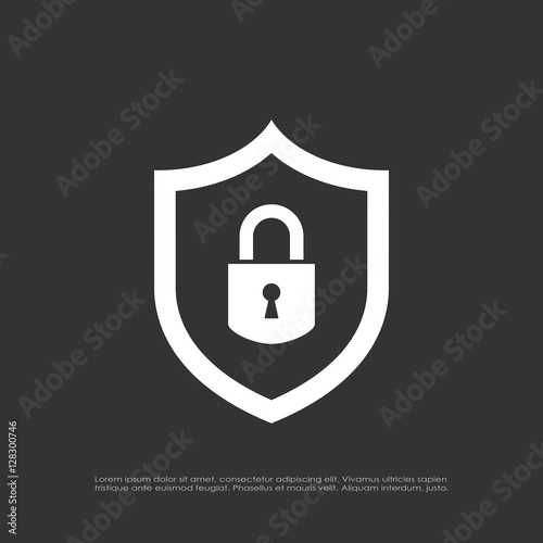 Abstract security vector icon