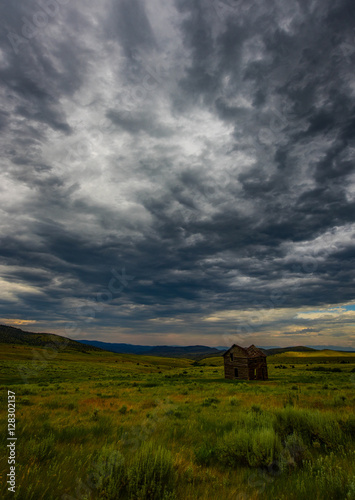 Summer Storm and Old Homestead