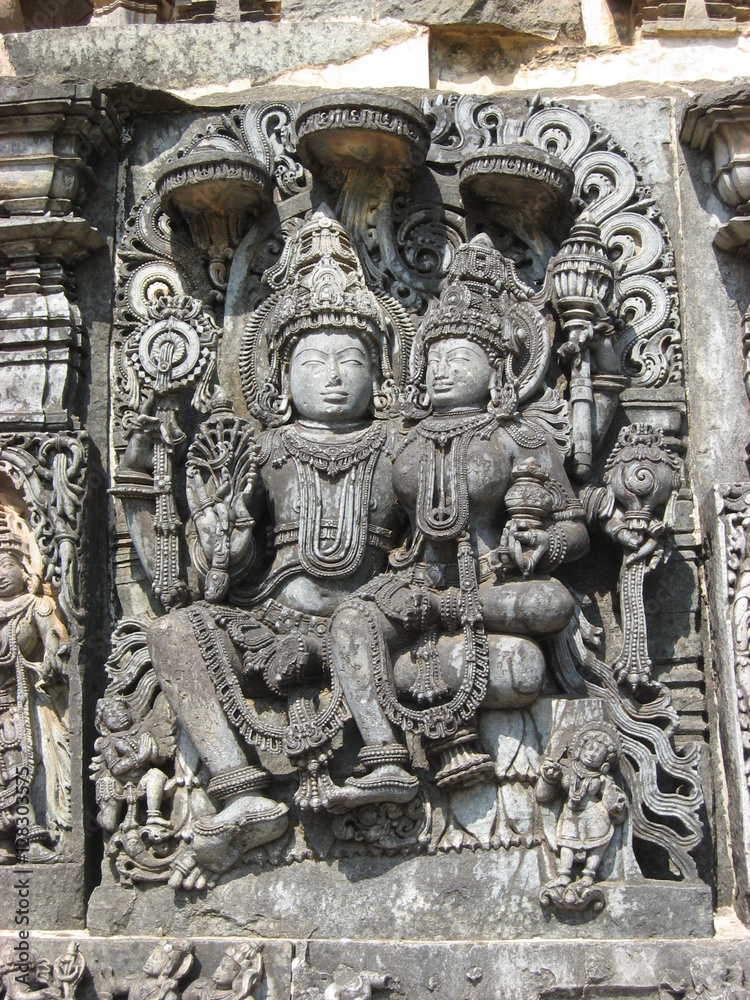 Halebeedu Temple Carving
