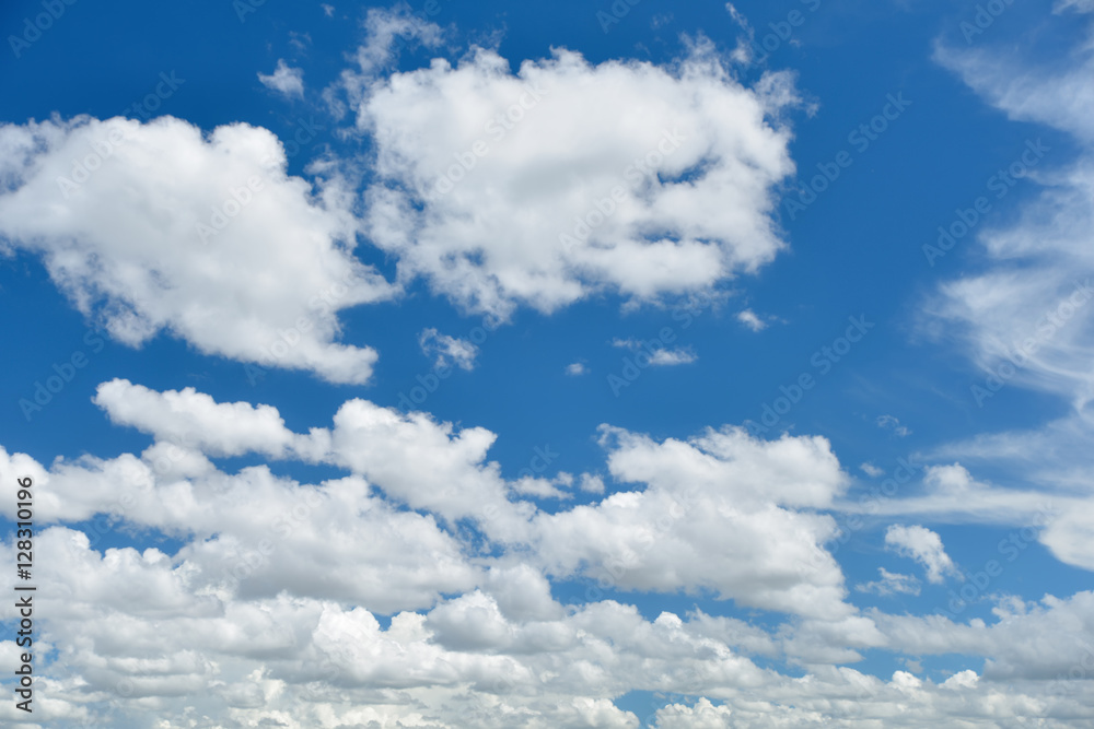 Beautiful clear sky and white clouds panorama Beautiful clear sky and white clouds panorama