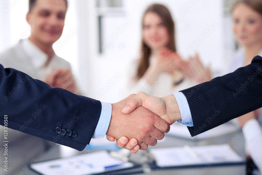 Fototapeta premium Business handshake