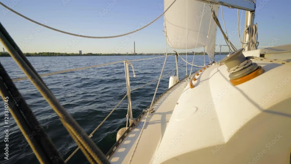 4k video summer of sailboats on the lake 4k video summer of sailboats on the lake