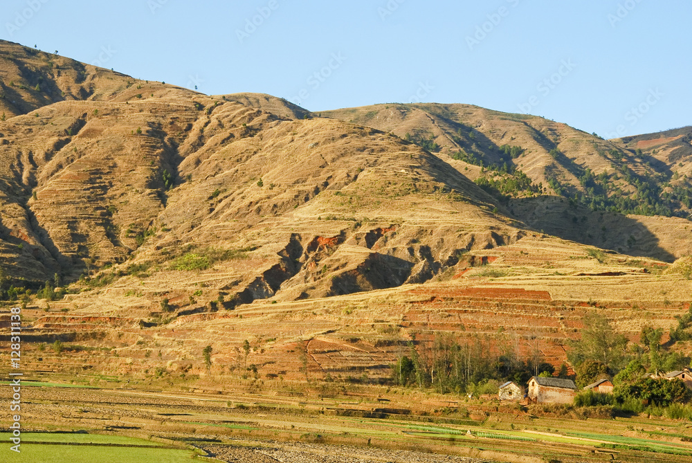 Panoramic view of Madagascar landscape