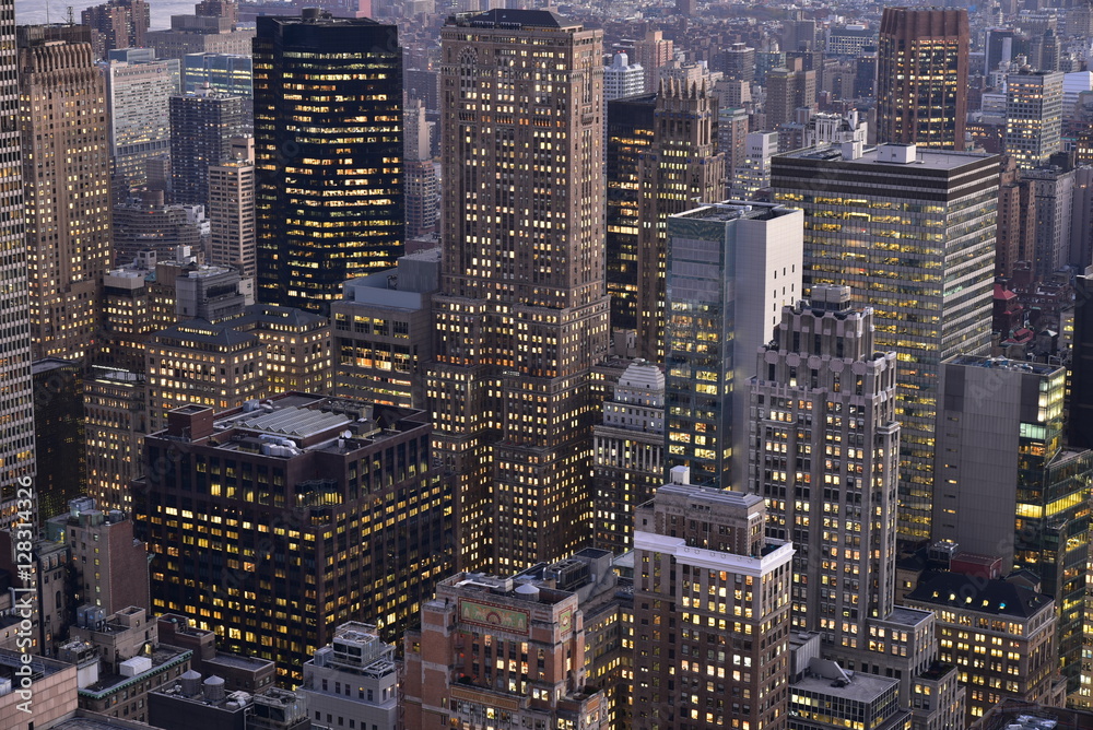 Obraz premium ニューヨークの夜景
