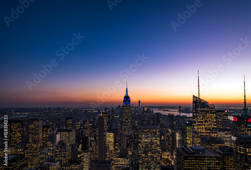 ニューヨークの夜景