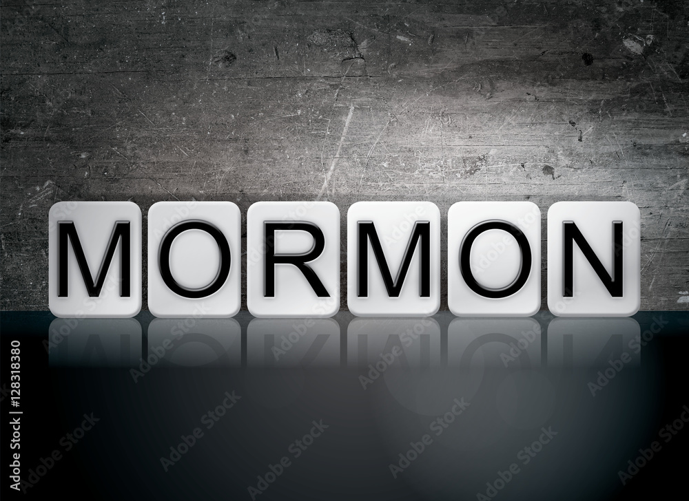 Mormon Tiled Letters Concept and Theme