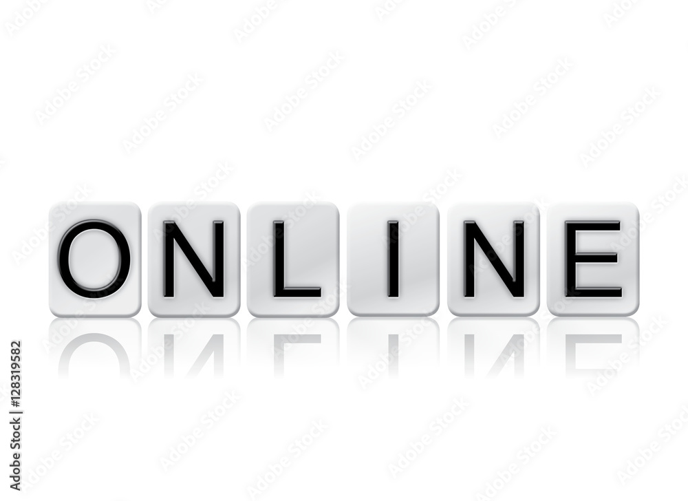Online Isolated Tiled Letters Concept and Theme Online Isolated Tiled Letters Concept and Theme