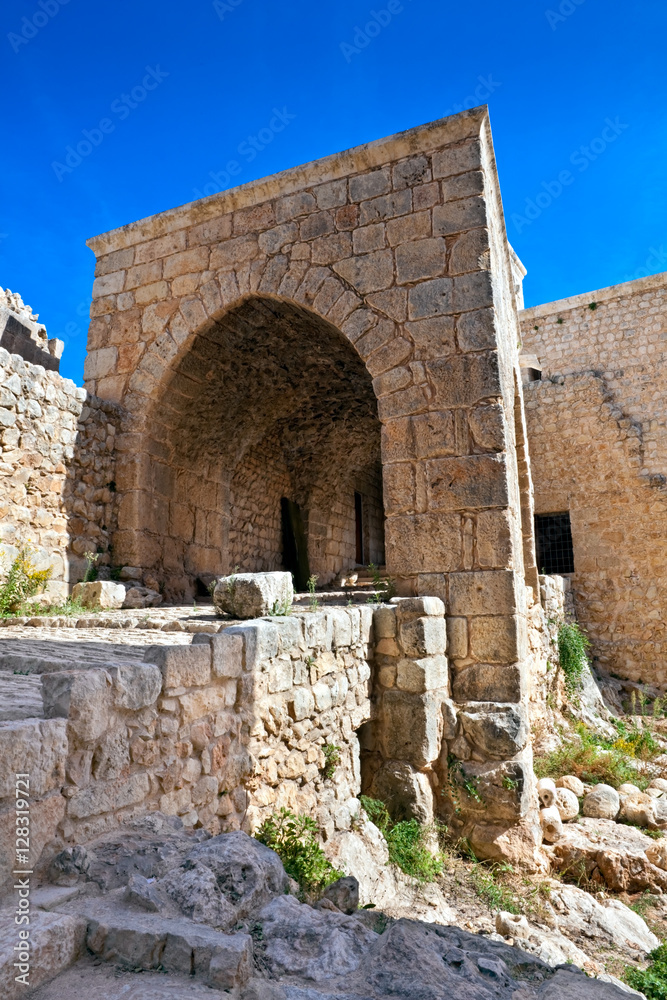 Citadel of Salaheddin ruins Syria
