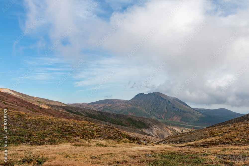 Mountain landscape, Daisetsuzan, Hokkaido, Japan Mountain landscape, Daisetsuzan, Hokkaido, Japan